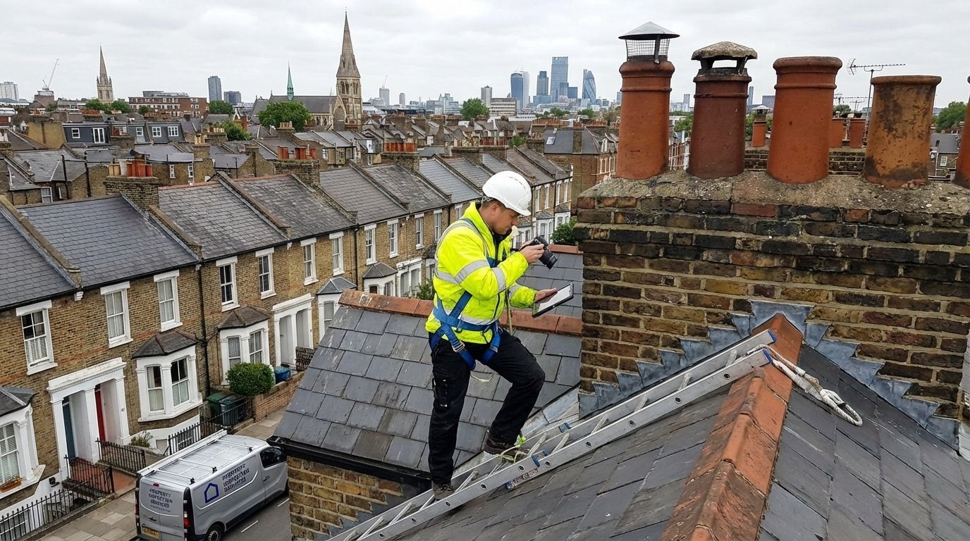 Roof survey inspections